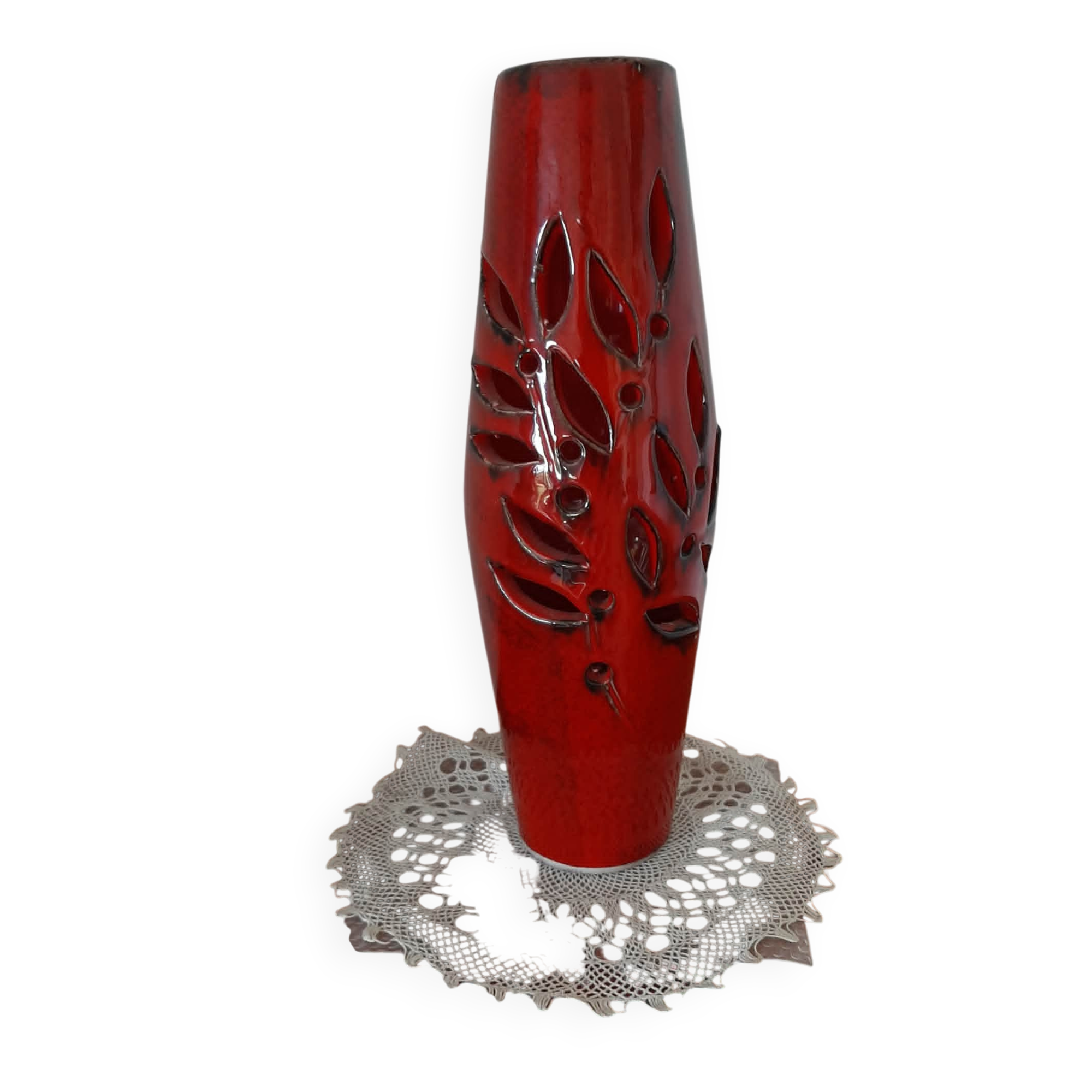 CERAMIC LAMP VALLAURIS by Honoré CAMOS