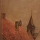 19th-century painting - Oil on panel - European school