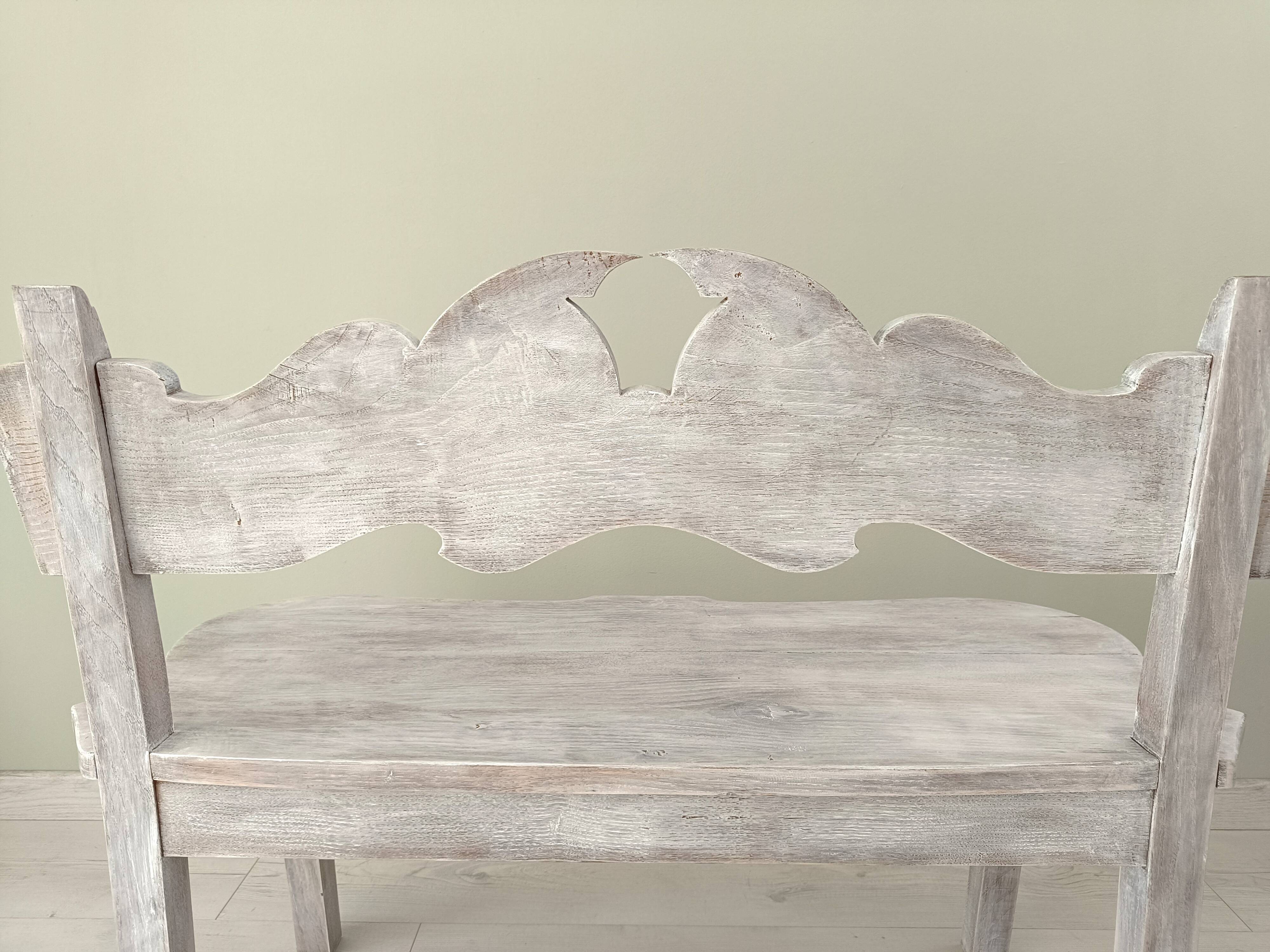 Small art deco bench