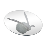 Sculptural leaf coffee table, 1970s