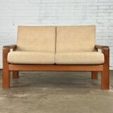 EMC Møbler 2-seater sofa with teak wood