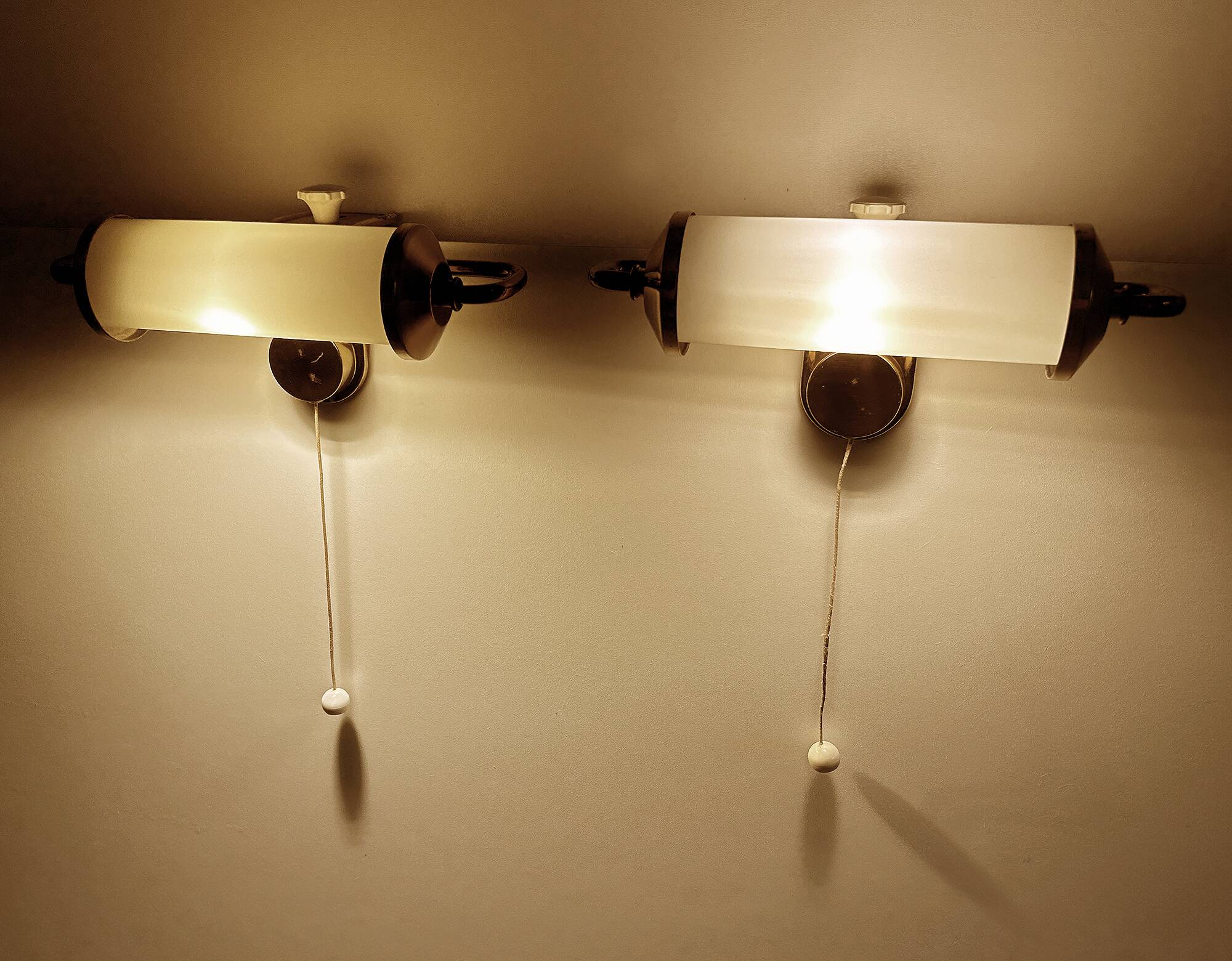 Pair of Art Deco Wall Lamps Bedside Lamps
