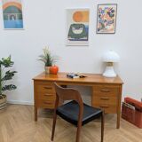 Bureau scandinave vintage en teck