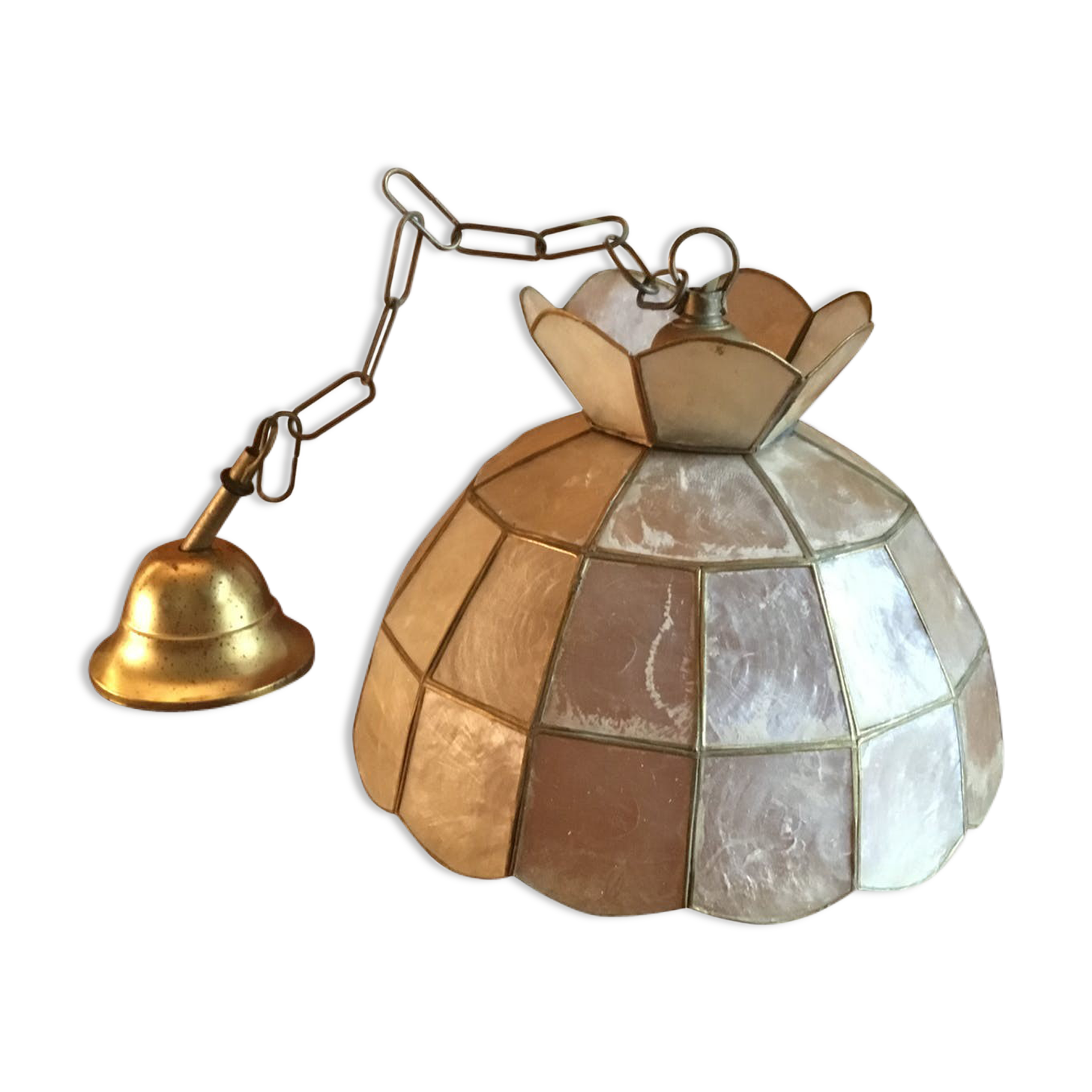 Vintage mother-of-pearl suspension