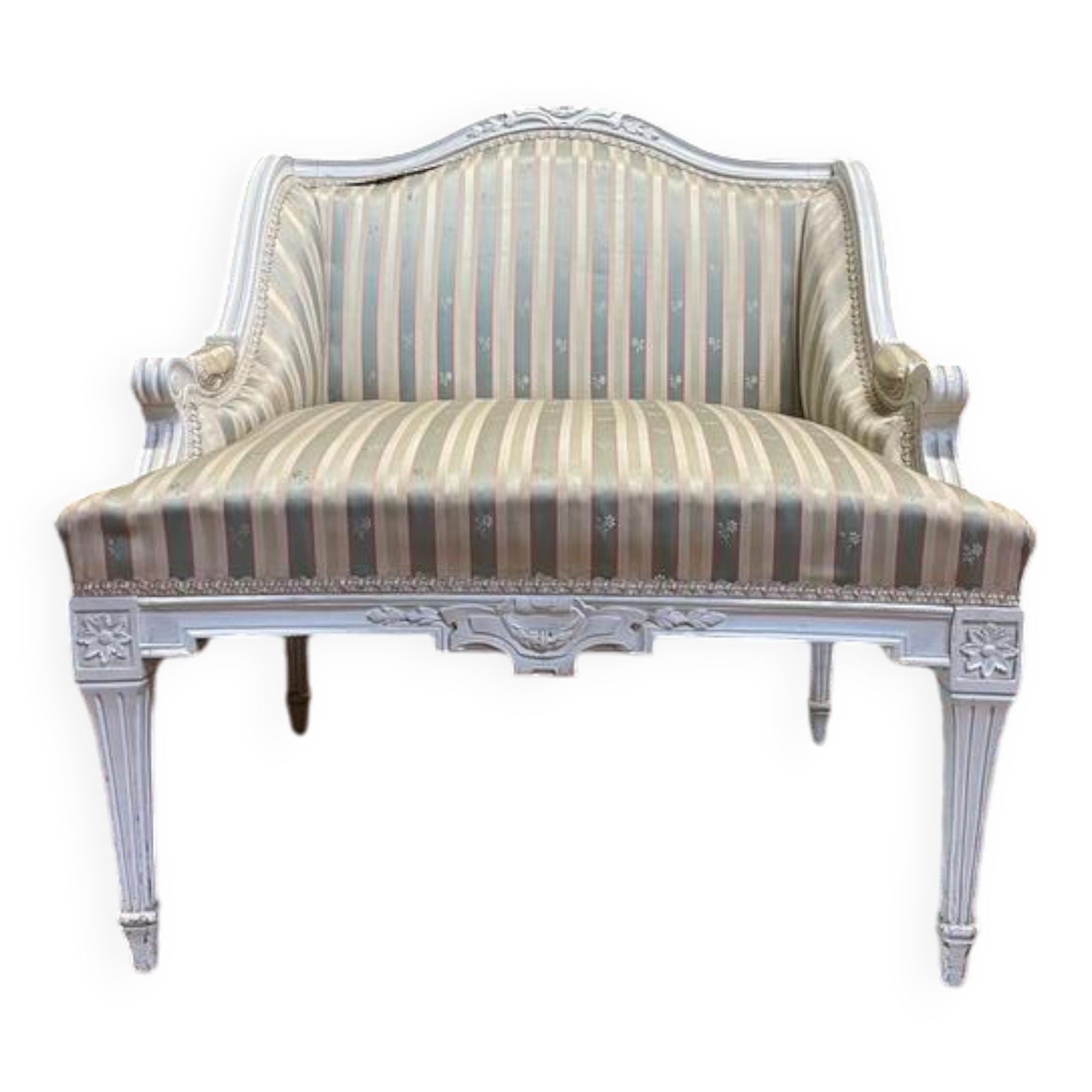 Louis XVI style marquise armchair