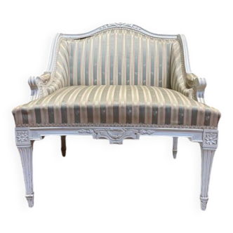 Louis XVI style marquise armchair