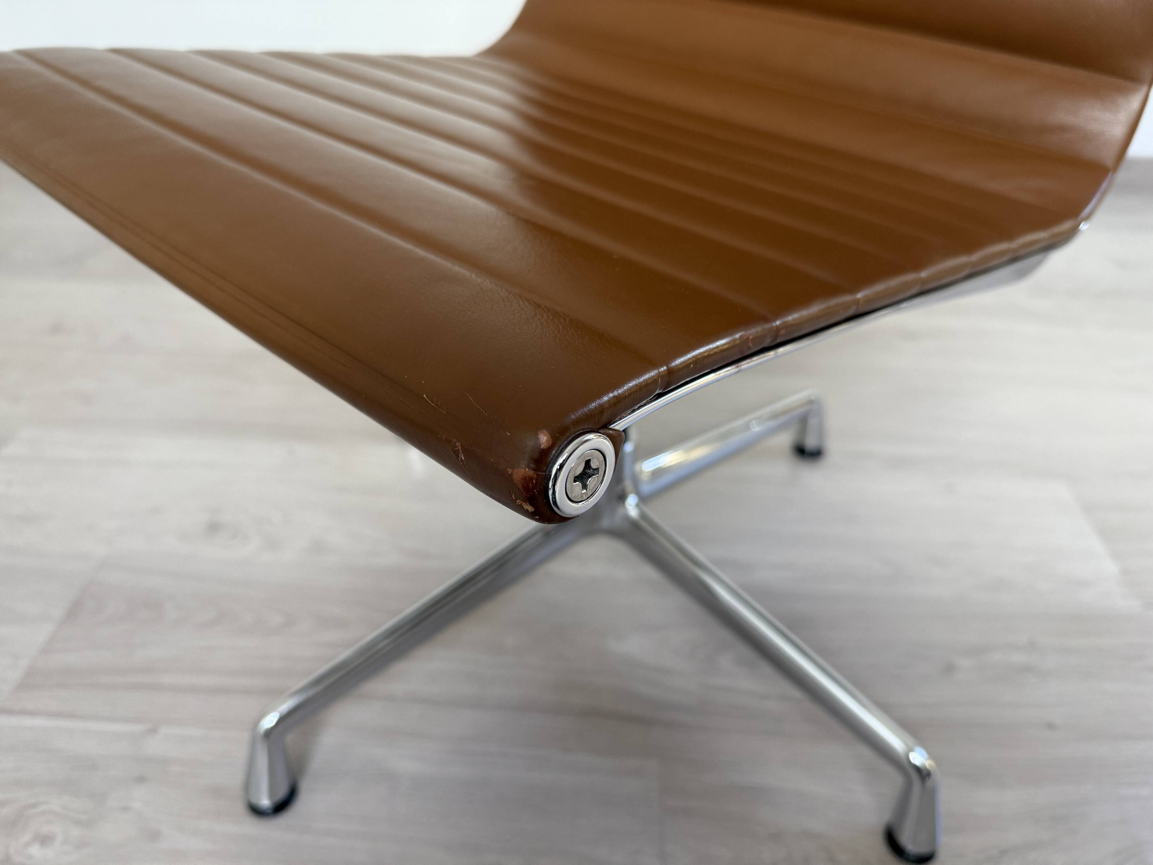 Set of 4 Eames EA105 Vitra armchairs from 2007
