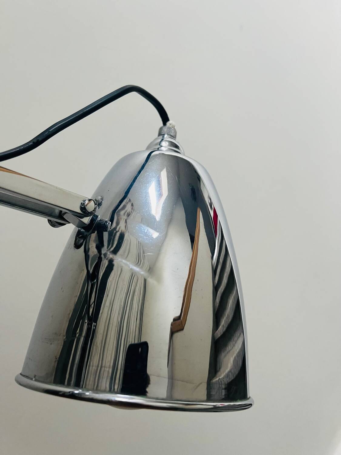 Chrome Giso Gispen "Rooney" desk lamp / Anglepoise