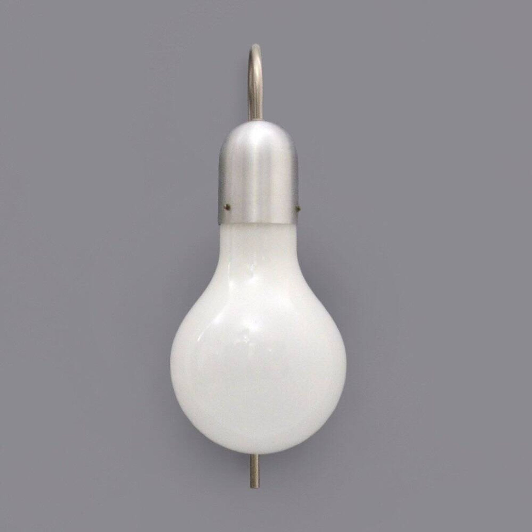 Wall lamp with glass diffuser by Stilux Milano, 1960s.