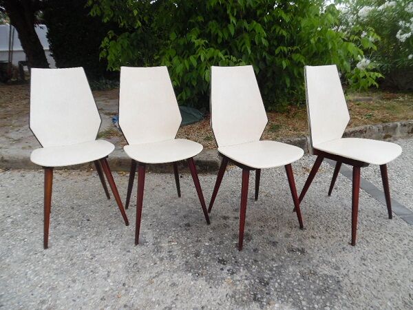 Set of 4 Baumann chairs