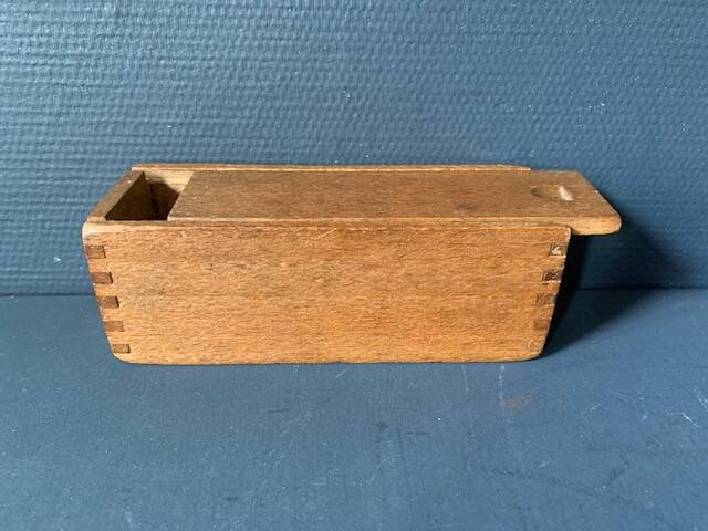 Old complete set of antique dominoes, in ebony wood and bone, 1900