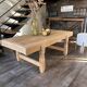 Wooden coffee table