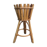 Bamboo and rattan pot cover