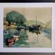 Tableau signé H. MARMONTES – Aquarelle - PONT-AVEN