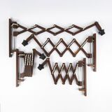 Set of 2 scissors wall lamps, 1960s