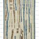 Hand-Knotted Tribal Unique 211 cm x 302 cm Blue Wool Carpet
