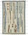 Hand-Knotted Tribal Unique 211 cm x 302 cm Blue Wool Carpet