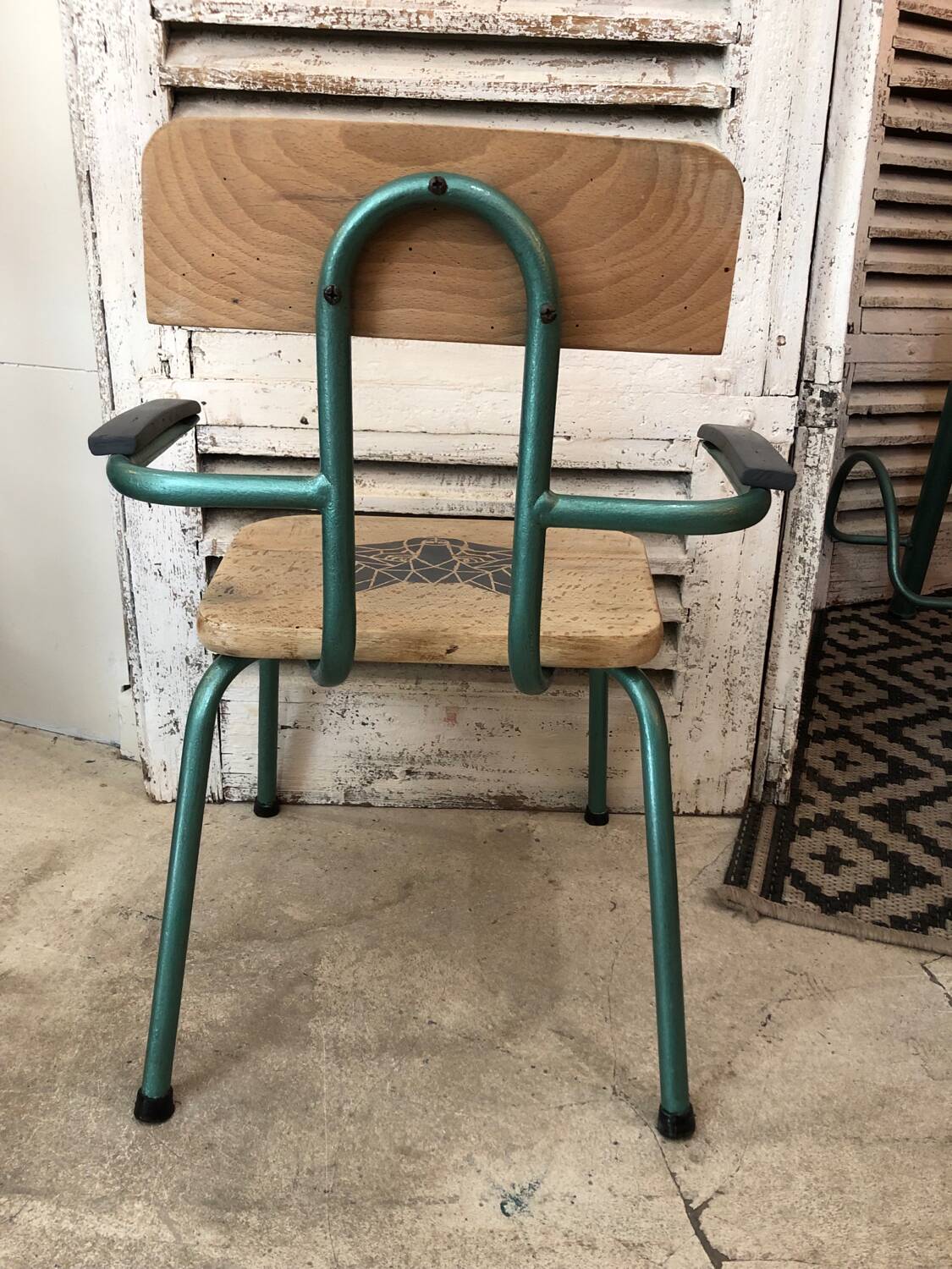 Wooden children's chair