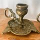Pair of brass candlesticks