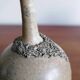 Brown ceramic vase with a long neck, 1950s.