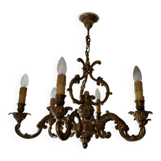 Lustre en bronze