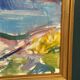 Original Swedish Oil on Canvas – “Coastal Landscape” by Arthur Y. Nilsson – Signed – Vintage & Framed