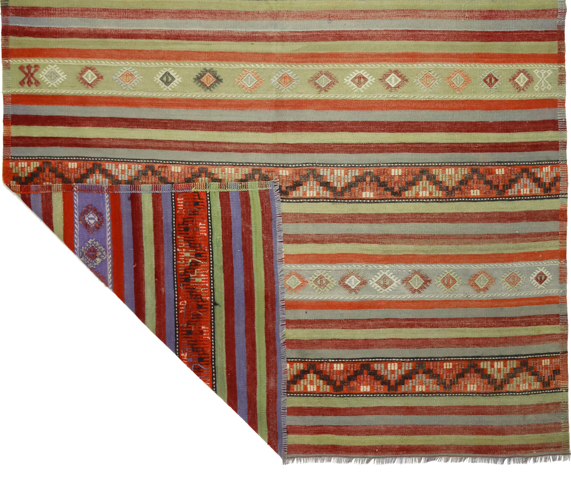Anatolian handmade kilim rug