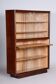 Art Deco Bookcase in Ash and Mahogany, Czech, 1940s