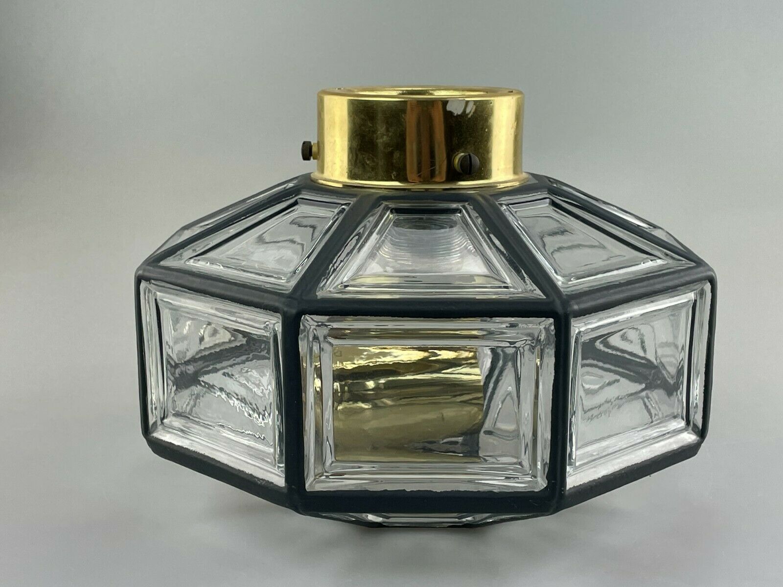 60s 70s lamp light ceiling lamp Limburg glass space age design 60s 70s