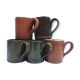 Stoneware coffee mugs