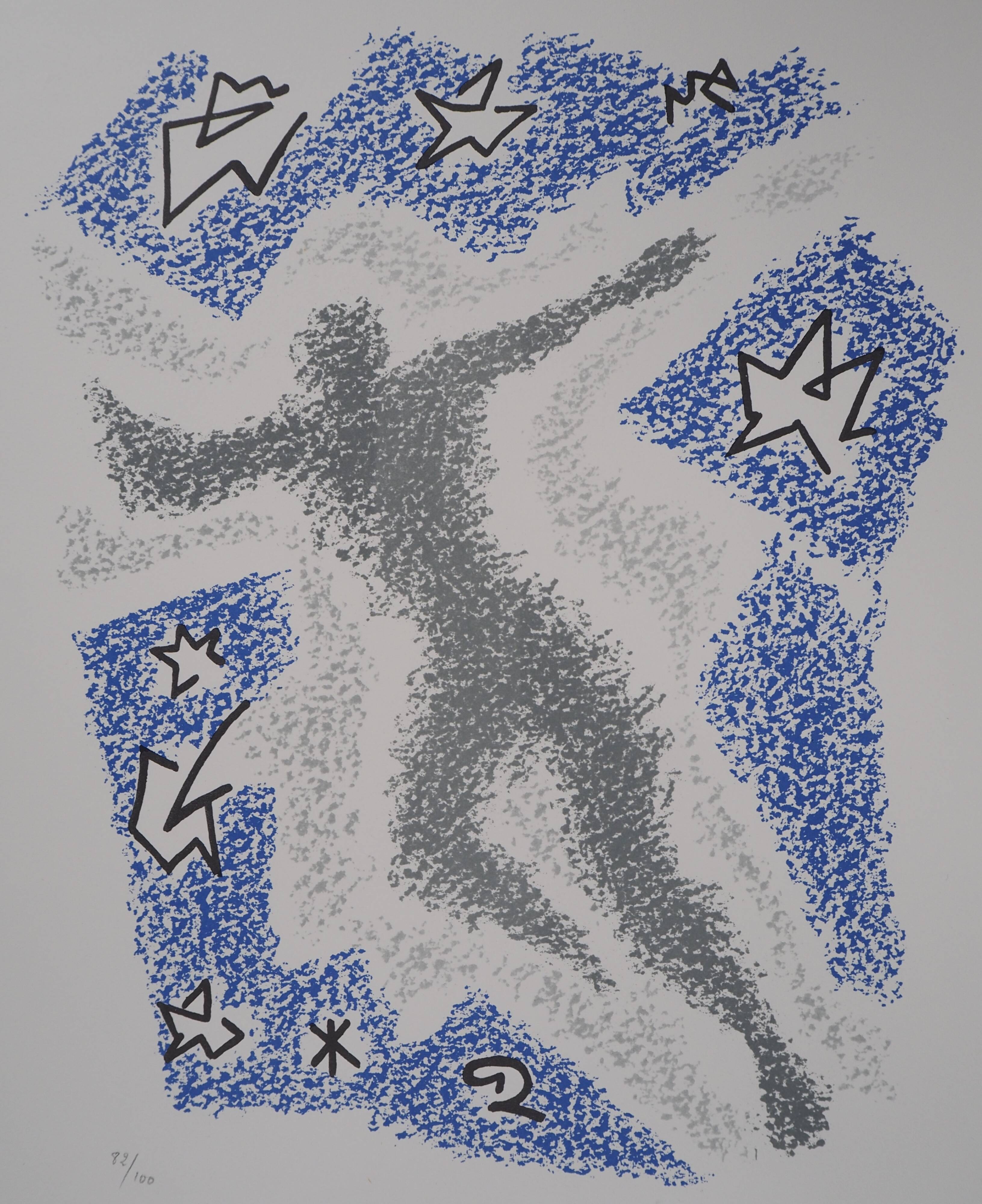 André Masson: The Dance Under the Stars, original signed lithograph