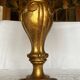 Vintage wooden table lamp