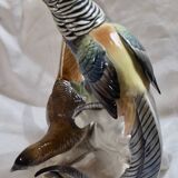 Pair of porcelain birds from Saxony