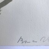 Lithographie originale signée au crayon, Bram van Velde, sans titre, 1975