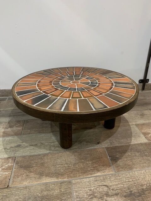 Roger Capron ceramic coffee table