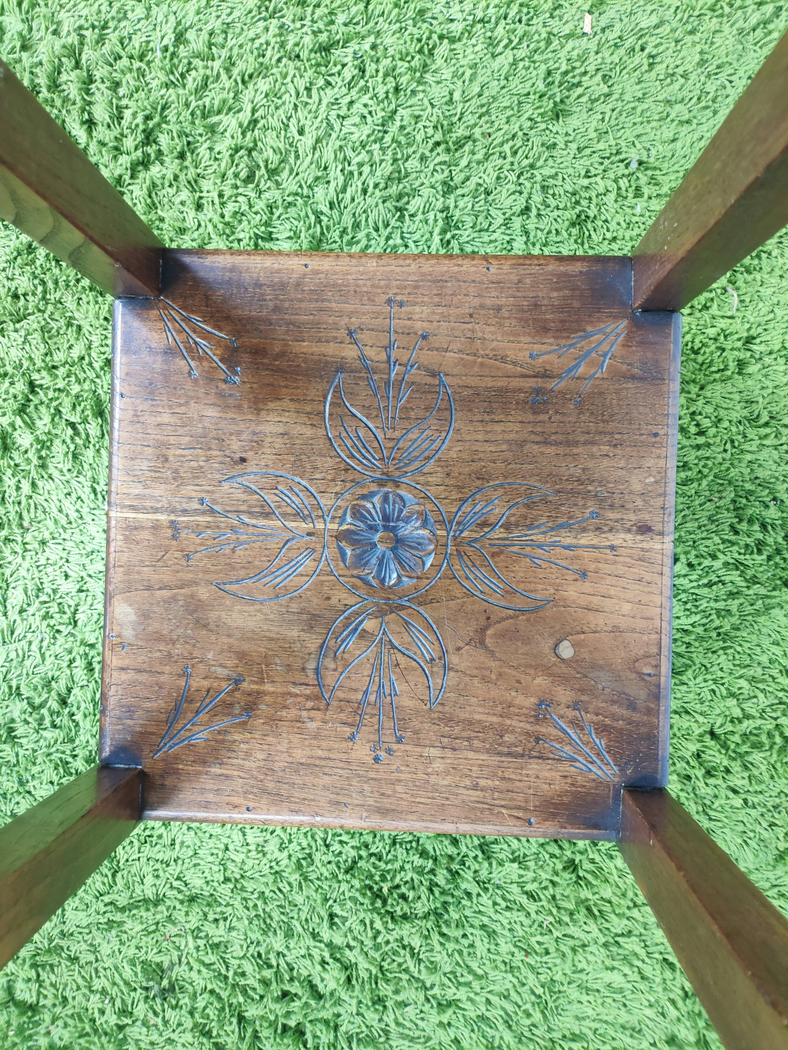 Saddle old décor Breton oak