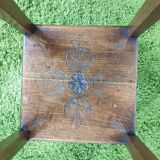 Saddle old décor Breton oak