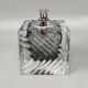 1960s Stunning Grey Table Lighter in Murano Sommerso Glass By Flavio Poli for Seguso