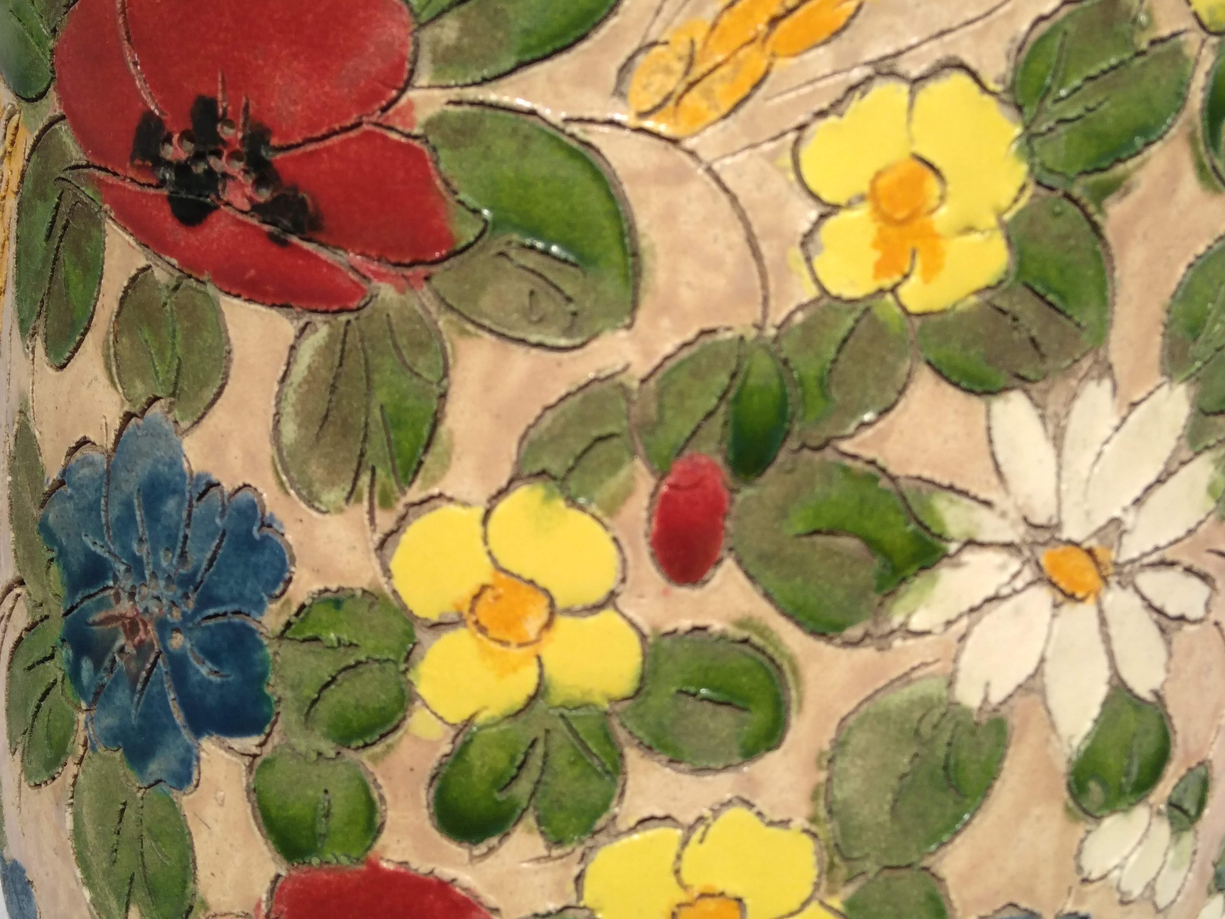 floral decoration potcover by Jérome Massier