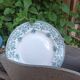 Set of 4 antique ironstone plates from Saint-Amand, "Jane" model.