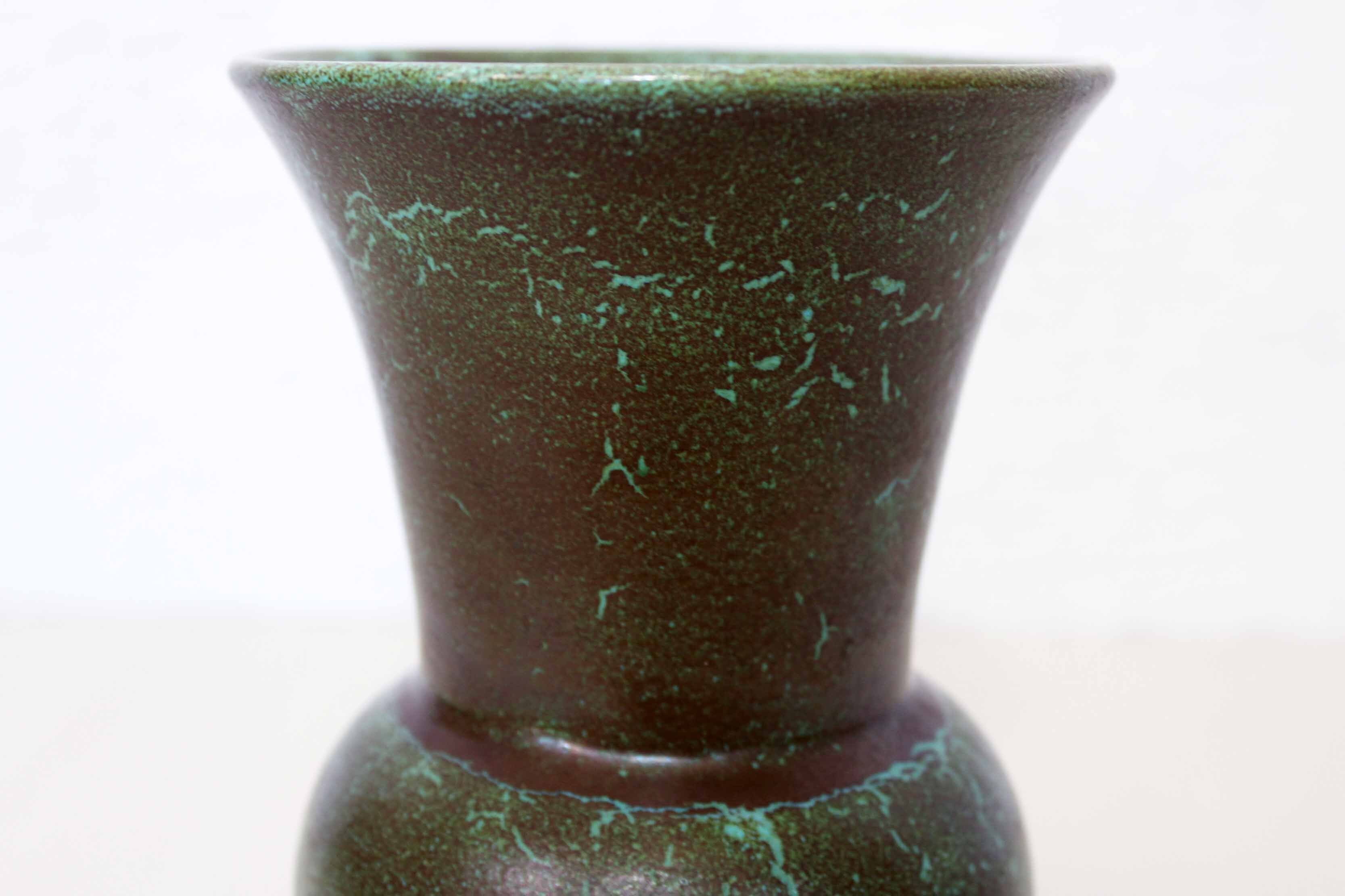 Vase Majolika Schramberg