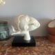 Sculpture grand format - Visage penché - Bouddha