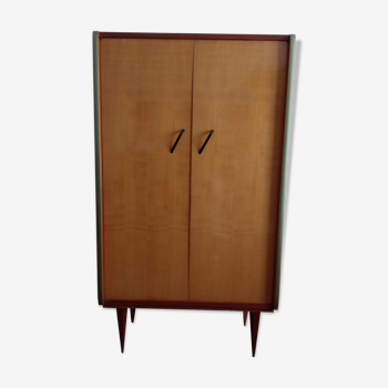 Armoire pieds compas vintage années 50