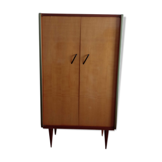 Vintage 1950s compas foot cabinet