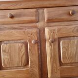 Solid elm dresser