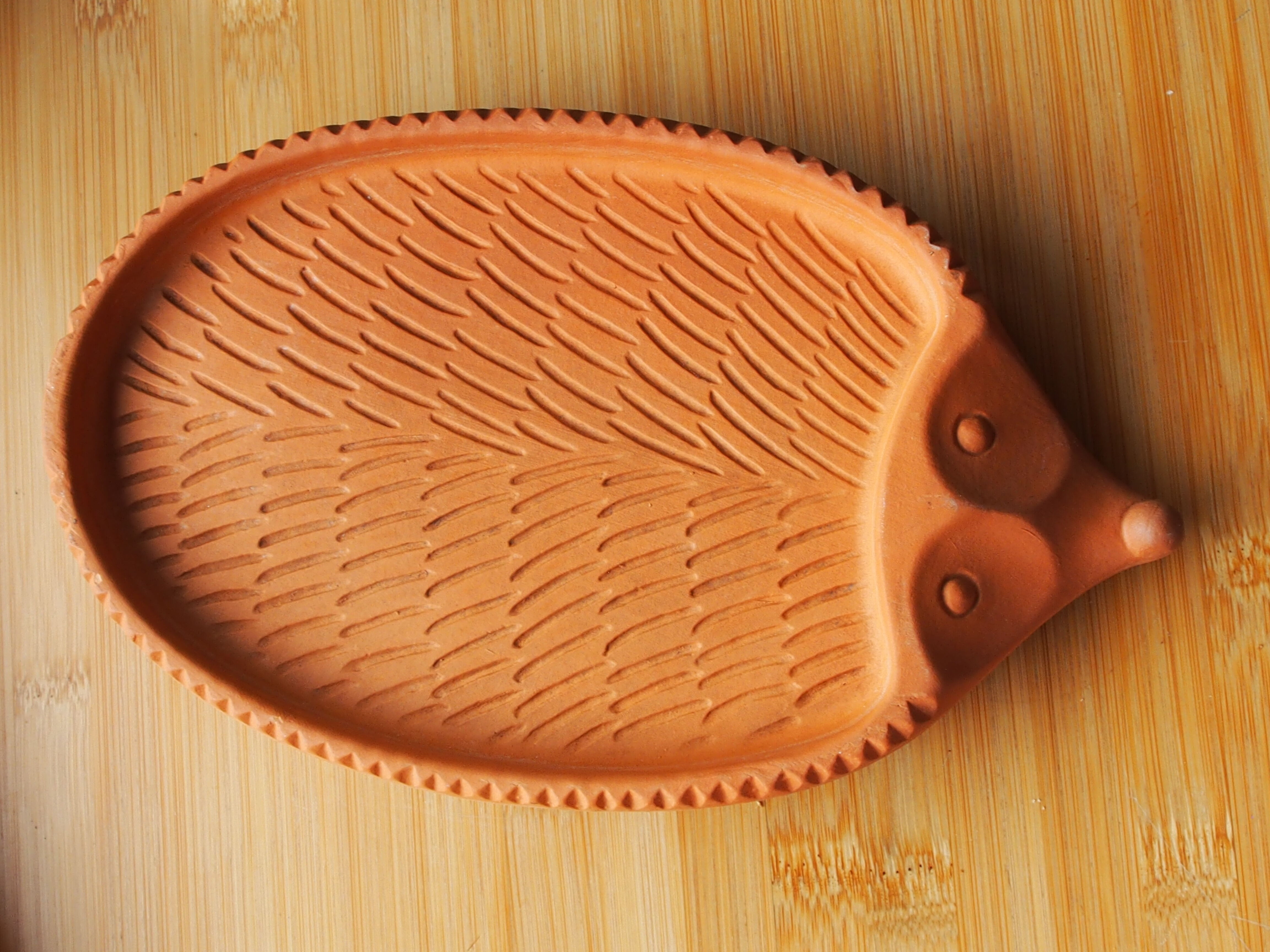 Decorative terracotta hedgehog, BAY. W-GERMANY 451 24