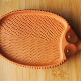 Decorative terracotta hedgehog, BAY. W-GERMANY 451 24