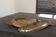 Ancient fish dish in silver metal