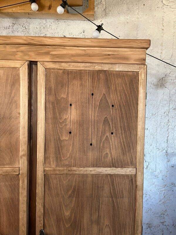 Antique pine wardrobe