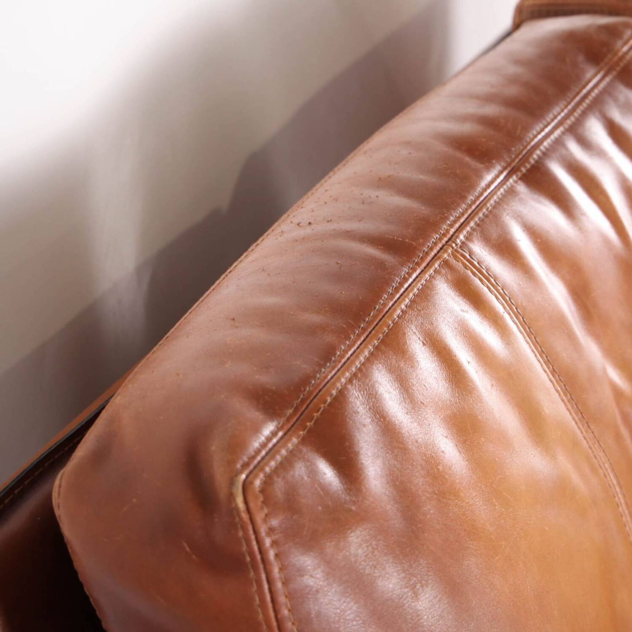 Roche Bobois leather sofa